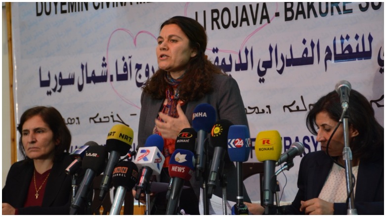 “Bi hikûmeta Sûriyê re birêvebirina dezgehan nehatiye behskirin” 